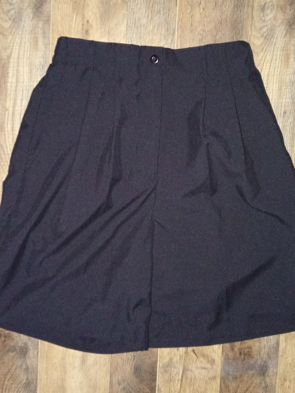 Izod Club Women's Black Casual 100 Polyester Shorts